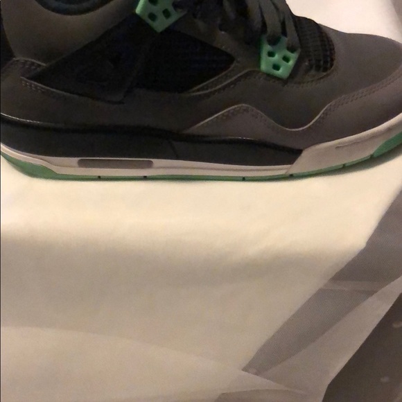 Sz 5 GS Green Glow Retro 4 Jordan - Picture 8 of 8